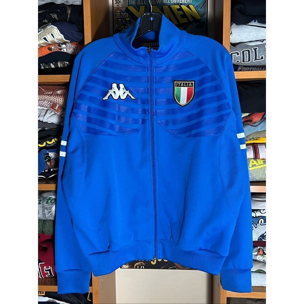 Vintage Kappa Italia Italy Crest Full Zip Track Jacket